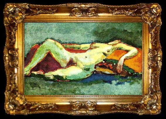 framed  kees van dongen vilande naken kvinna, ta009-2